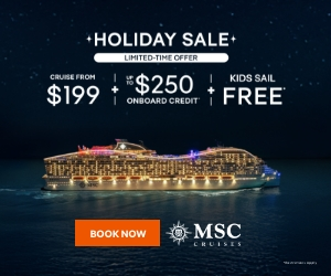 MSC CRUISES HOLIDAY - Special cruise offer
